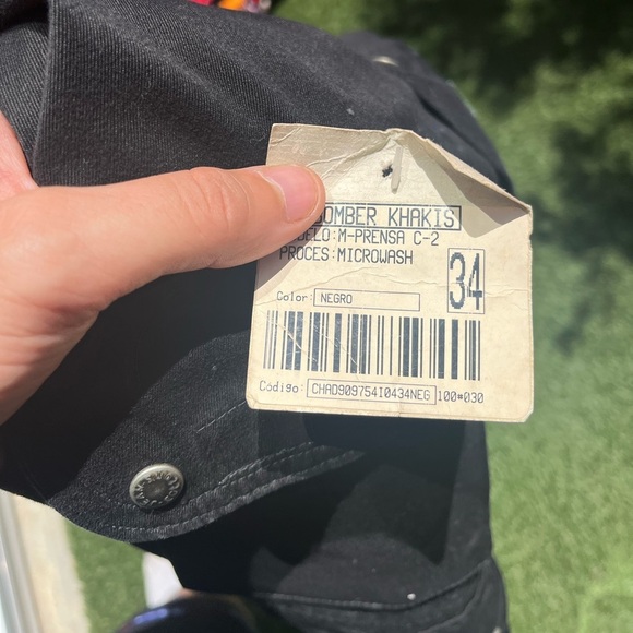 VTG 90s Latina TV Peru Black Outerwear Vest - Picture 6 of 6